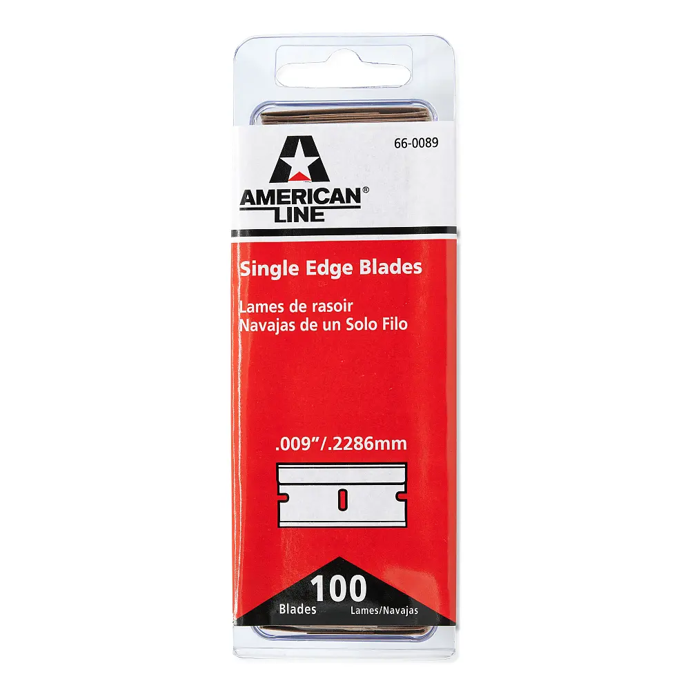 Лезвия American Line, сталь, 100шт.